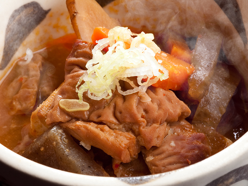 もつ煮込み豆腐